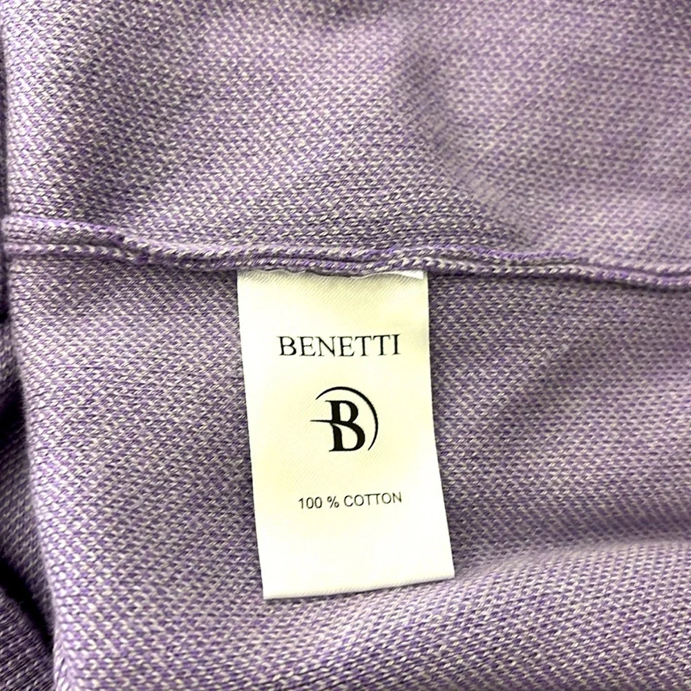 Benetti Cotton V-Neck Sweater Size XL‎ NWT